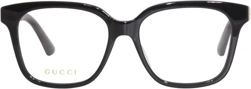 Vista 2 de Gucci GG1192O 004 Gafas cuadradas negras para mujer, NegroOro-logo-004