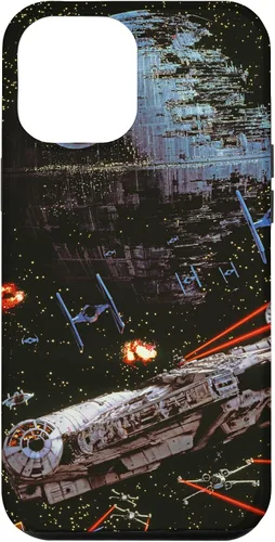 Vista 26 de Star Wars Return of the Jedi Death Star II Battle - Carcasa negra para iPhone 17