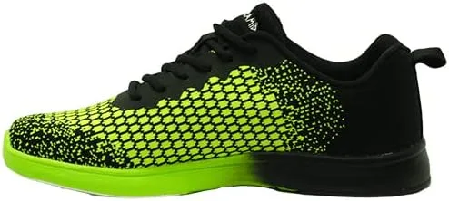 Vista 2 de Pyramid Path Lite - Zapatos de boliche de malla sin costuras para hombre