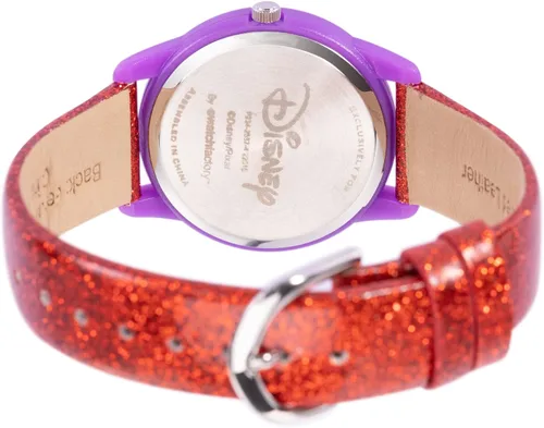 Vista 2 de Disney Turning Red Reloj de pulsera analógico de cuarzo para niños, Rojo -, Moderno