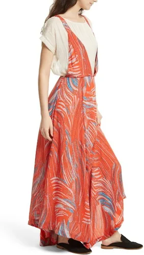 Vista 2 de Free People Vestido largo de mil besos para mujer