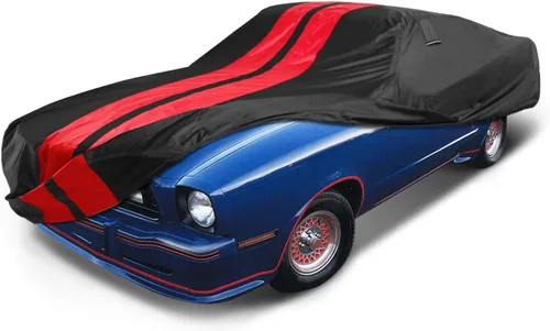 Vista 41 de iCarCover Funda de automóvil personalizada de alta calidad para Ford Capri 1962-1986, resistente, impermeable, para todo tipo de clima, lluvia