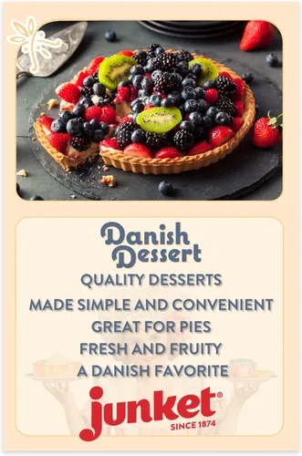 Vista 7 de Junket Postre danés de fresa 4.75 onzas (paquete de 6)