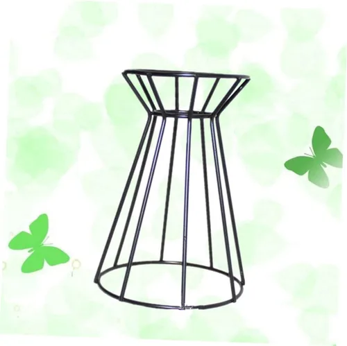 Vista 8 de Soporte de metal para flores de piña, soporte alto para plantas, decoración de maceta con niveles boho