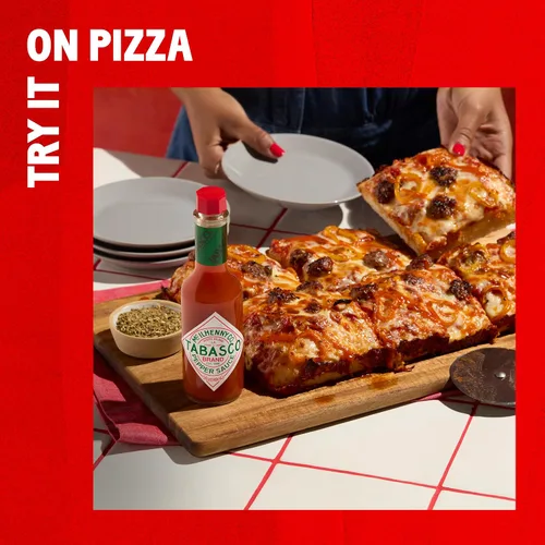 Vista 6 de TABASCO Marca Paquete de Variedad de Salsa Picante, Set de Regalo Incluye Cinco Botellas de Vidrio y Exprimibles de Salsa Picante Tabasco, Perfecto
