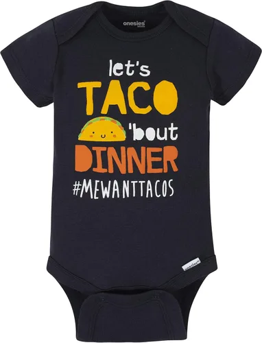 Vista 4 de Onesies Brand baby-boys 8-pack Short Sleeve Mix & Match Bodysuits