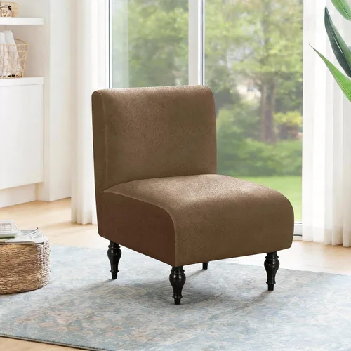 Vista 2 de ANARACHON Funda para silla decorativa sin brazos, extraíble, lavable, antideslizante, protector de muebles para el hogar, hotel, sala de estar