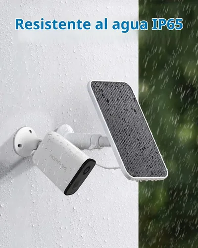 Vista 4 de Cargador de panel solar compatible con proyector Eufycam 3/3C/2C/2C Pro/E40/E20/2/2/2 Pro/E/L20/L40/Solo/SoloCam, panel solar de 5 W para cámara