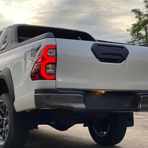 Vista 6 de 1 unids para Toyota Hilux Revo Rocco 2021-2022 cubierta trasera del automóvil Accesorios piezas