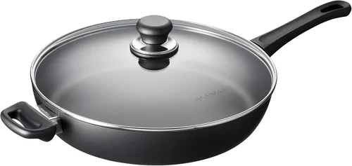 Vista 5 de Scanpan Sartén para saltear cubierta clásica, 9.5 pulgadas