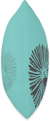 Vista 2 de Opihi Teal - Pala'ili Almohada de tiro 16x16, multicolor