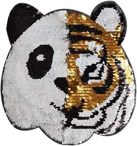 Vista 9 de Parche de lentejuelas de mariposa negra brillante, parches bordados con cuentas para coser ropa, sombreros, mochilas, disfraces, bolsos, decorativos