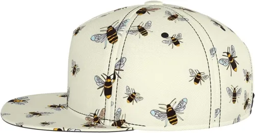 Vista 9 de Cartoon Animal Baseball Cap for Men Women Classic Snapback Hip Hop Flat Bill Brim Adjustable Visor Beach Trucker Hat