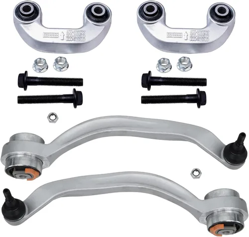 Vista 226 de Detroit Axle - Barras estabilizadoras de brazos de control delanteros 4WD para Ford 2005-2008 F-150 Lincoln Mark LT, 2 brazos de control superiores