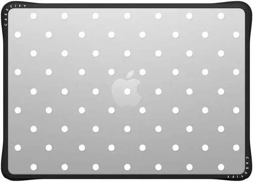 Vista 10 de CASETiFY Impact - Funda para MacBook Air de 13 pulgadas (M1/Intel) [esquinas de impacto acolchadas/resistente a los arañazos/agarre antideslizante]