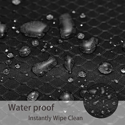 Vista 4 de Mantel redondo de poliéster resistente al agua y las manchas, lavable, mantel de tela para mesa de cocina y comedor