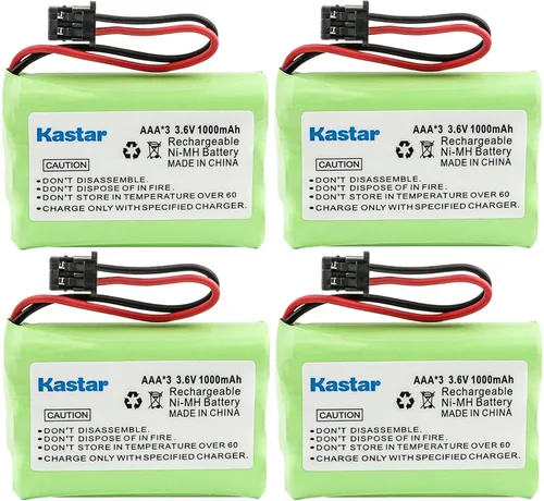Vista 8 de Kastar Paquete de 1 batería de repuesto para Uniden BT-1001 BT1001 BT-1004 BT1004 BT-909 BT909 BBTY0483001 BBTY0507001 BBTY0566001 BBTY0616001