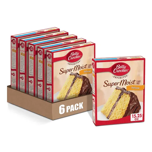 Vista 27 de Betty Crocker Delights Mezcla de pastel de vainilla francesa súper húmeda, 13.25 onzas