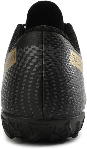 Vista 4 de Tacos de fútbol bajos de cuero, de grado profesional con cordones, ideales para entrenamiento y competición en terreno firme y césped, unisex