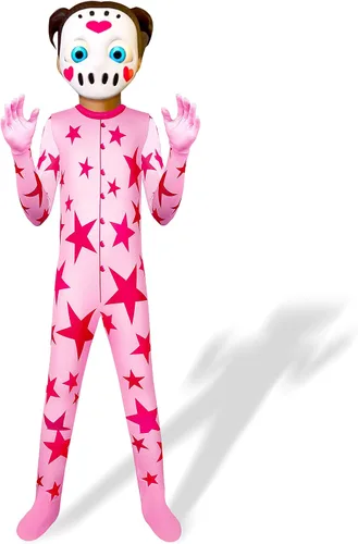 Vista 2 de Disfraz de bebé malvado para niñas pequeñas disfraz de Halloween para niños de 3 a 12 años