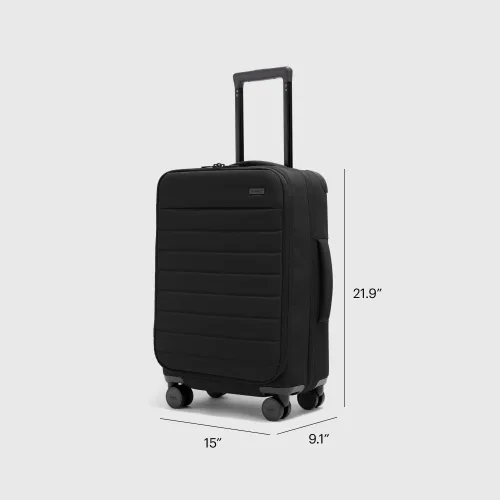 Vista 2 de Away Equipaje de mano Softside, Negro azabache, Equipaje de mano, El equipaje de mano Softside