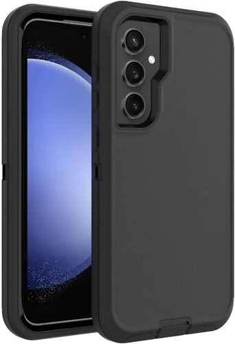 Vista 52 de Funda WOGROO para Galaxy Note 8, funda protectora resistente a caídas y golpes de grado pesado y resistente para Samsung Galaxy Note 8, Negro+Naranja