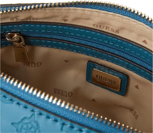 Vista 5 de GUESS Noelle - Cámara cruzada, logotipo verde azulado, Logotipo verde azulado