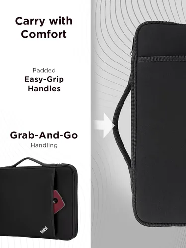 Vista 3 de Lenovo ThinkPad - Funda protectora delgada para laptop de 14 pulgadas, compatible con ThinkPad, MacBook Air y MacBook Pro, ligera, resistente a