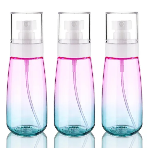 Vista 25 de Cosywell Botella de spray de viaje aprobada por la TSA de 2oz 60ml, paquete de 3, a prueba de fugas, nebulización fina, botella de spray de plástico