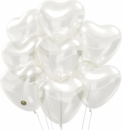 Vista 10 de AFTERLOON® - Globos biodegradables de 12 pulgadas con forma de corazón, de látex natural extra fuerte, grueso, para propuesta, matrimonio, amor