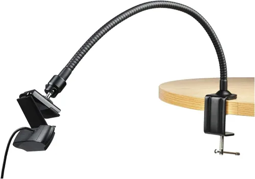 Vista 4 de Soporte de montaje de abrazadera de brazo de mandíbula flexible de 25 pulgadas compatible con Logitech Webcam C920s C925e C922 C930 C615 Brio