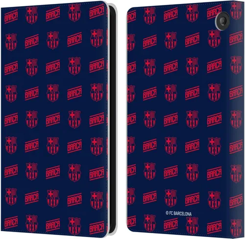 Vista 25 de Head Case Designs Funda de piel con licencia oficial del FC Barcelona Barca Crest Graphics compatible con Kindle Paperwhite 5 (2021)