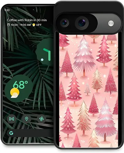 Vista 55 de Funda compatible con Google Pixel 4A 5G, Nochebuena, Google Pixel 4A 5G, delgada, suave, a prueba de golpes, TPU para mujeres y niñas, niños, funda