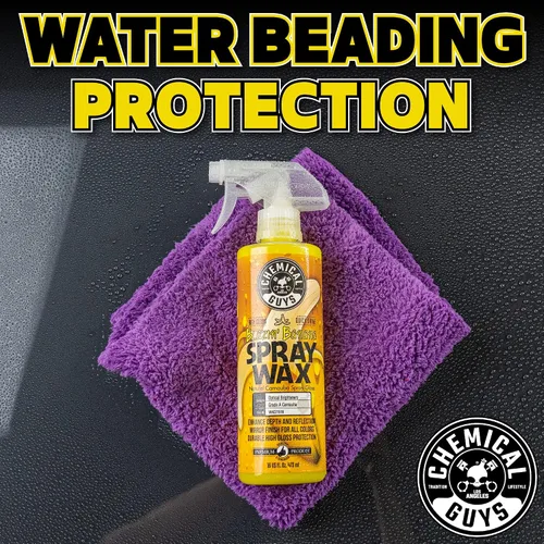 Vista 9 de Chemical Guys Blazin' Banana Cera en Aerosol, Brillo Natural de Carnauba, Segura para Automóviles, Camiones, SUVs, Casas Rodantes y Más, Extra