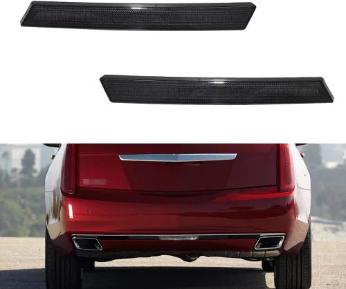 Vista 10 de 3 EN 1 LED Lente Roja Para 2013 2014 2015 2016 2017 Cadillac XTS Reflector de Parachoques Luces Traseras Señal de Giro Freno Luz de Stop