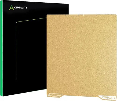 Vista 12 de Creality K1 SE Placa de construcción de resina epoxi, cama Ender 3 V3 SE de 235 x 235 mm, placa de cama de acero de resorte texturizado