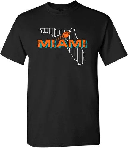 Vista 18 de Xtreme Apparrel Camiseta para hombre Team Field Map para aficionados al fútbol Dallas - Camisa azul marino