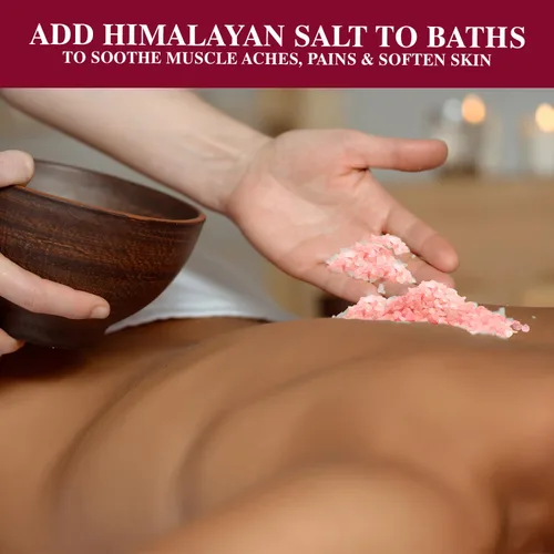 Vista 10 de Himalayan Chef Sal rosa del Himalaya, 10 libras (bolsa de 2 x 5 libras), grano grueso