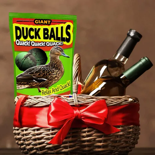Vista 3 de Juego de bolas de pato gigantes para el baño, regalo divertido para cazadores, regalos de caza de patos para hombres, relleno de calcetines, regalo
