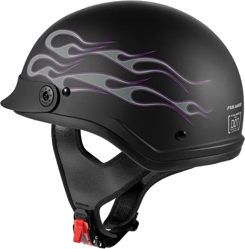 Vista 2 de FULMER 951 Scorch Half Casco (gris mate/morado - XS)