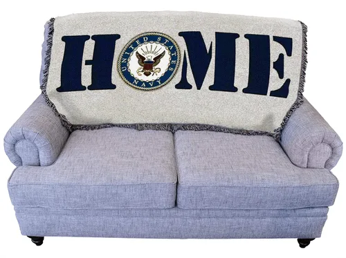 Vista 20 de Pure Country Weavers PCW - Manta fuerte de la Marina de los Estados Unidos, manta militar de regalo, tejida de algodón, fabricada en los Estados