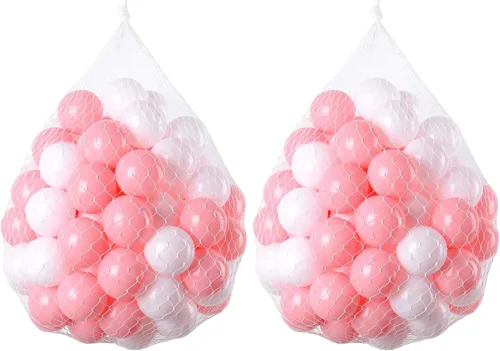 Vista 12 de TRENDBOX 100 piezas Bolas de Piscina de Bolas Macaron Bolas de Plástico para Piscina de Bolas Corralito de Juegos Bebés Niños Niñas Fiestas
