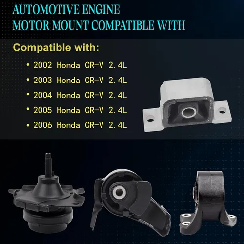 Vista 2 de Kit de montaje de motor para 2002-2006 CR-V 2.4L Auto Trans