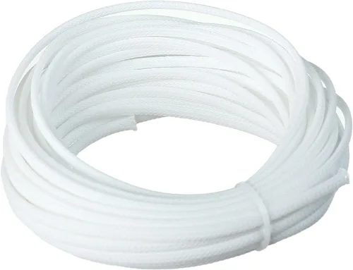 Vista 7 de Othmro Funda de cable trenzado expandible PET de 32.8 pies, protector de cable flexible de 3/16 pulgadas, funda de organización de cables