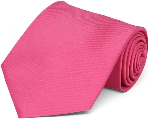 Vista 9 de tiemart Corbata de color sólido para hombre Longitud estándar