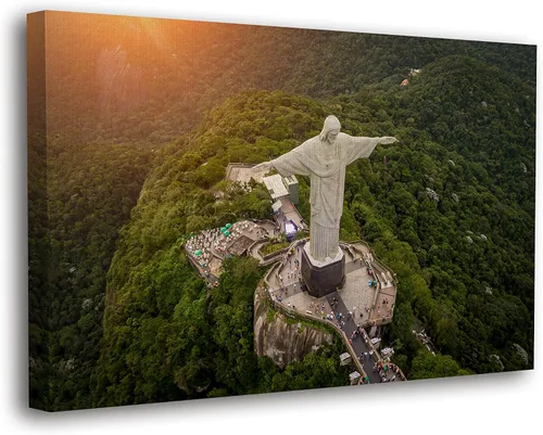 Vista 44 de SpiritualHands Lienzo decorativo para pared, diseño de lugares famosos del patrimonio mundial, carteles enmarcados escénicos, paisajes modernos, 01