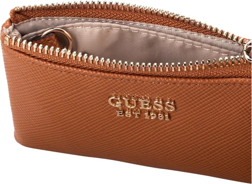 Vista 4 de GUESS Laurel - Cartera con cremallera para mujer, Oro