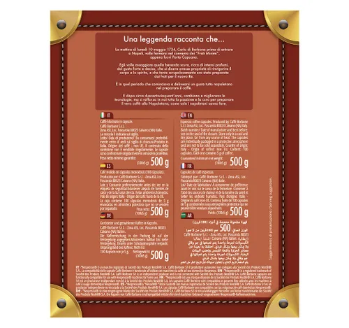 Vista 7 de Caffè Borbone Black Blend Cápsulas de Café Espresso Compatibles con Nespresso, 100 Unidades de Cápsulas de Espresso