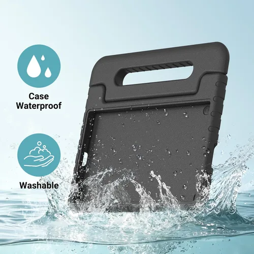 Vista 6 de Funda para niños para Samsung Galaxy Tab A 10.1 (2019) Modelo SM-T510/T515, a prueba de golpes, funda protectora de EVA con mango convertible