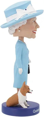 Vista 4 de Royal Bobbles Estatua coleccionable de la reina Isabel II Bobblehead